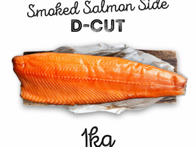 D-Cut Smoked Salmon Side 1kg